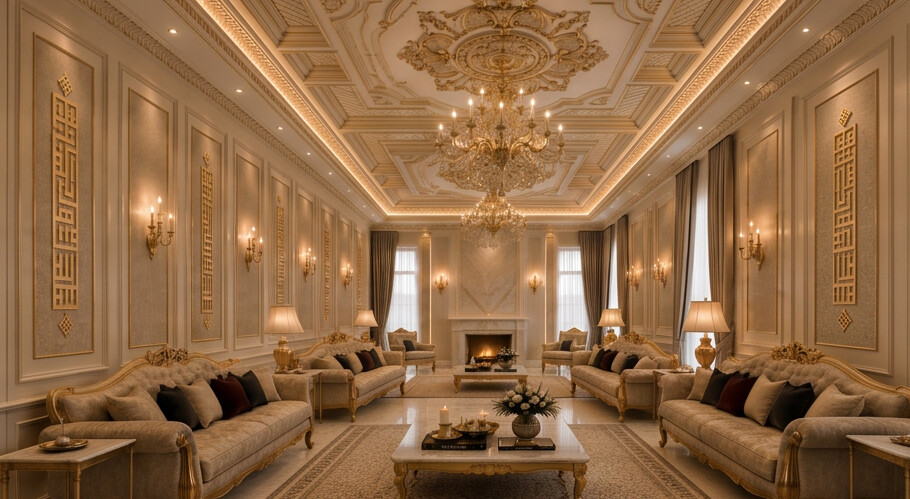 Main Guest Reception Hall At Eng. Mohammad Mohammad’s Palace